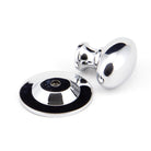 Polished Chrome Oval Cabinet Knob 33mm | From The Anvil - Cabinet Knobs - From The Anvil - Yester Home