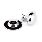 Polished Chrome Oval Cabinet Knob 40mm | From The Anvil - Cabinet Knobs - From The Anvil - Yester Home