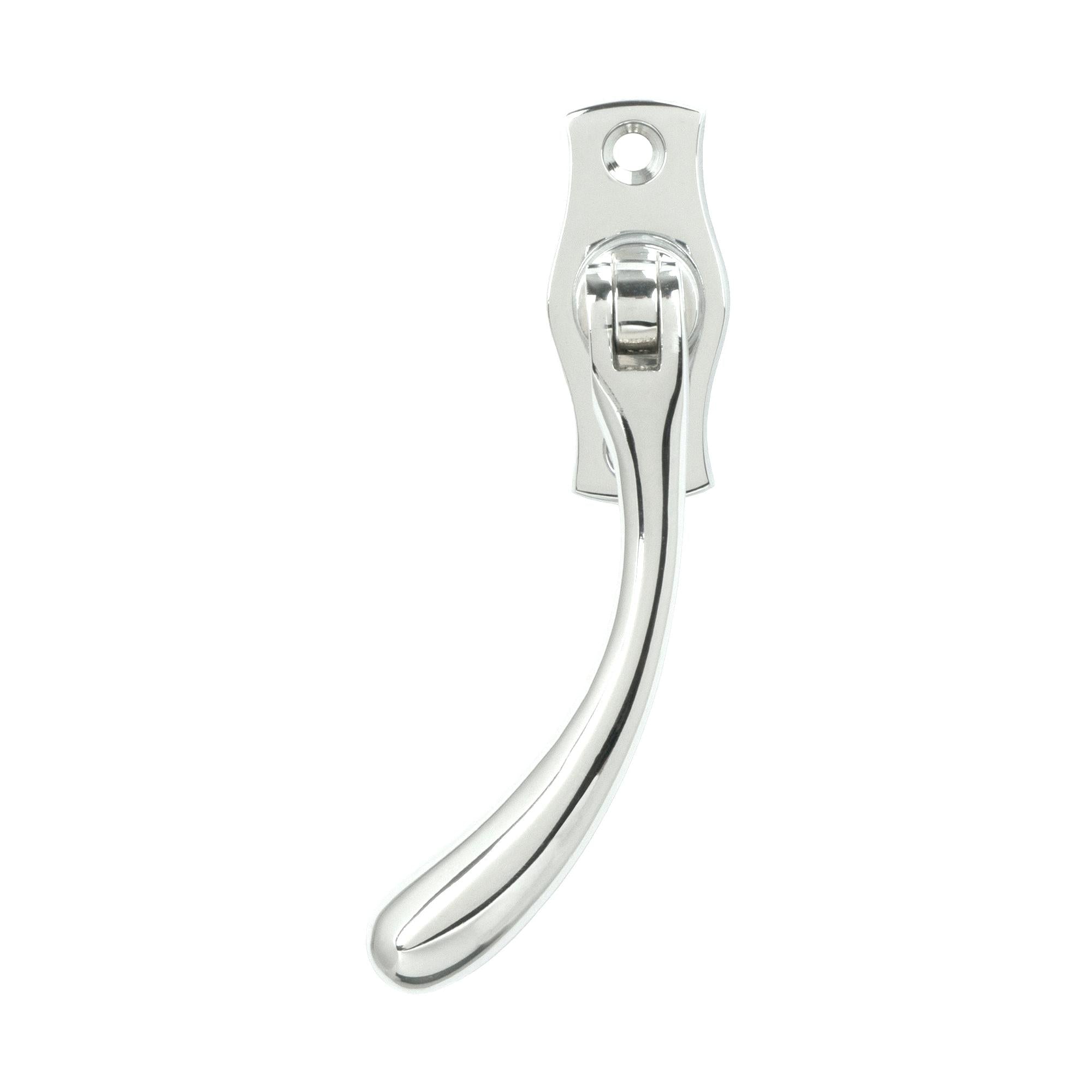 Polished Chrome Peardrop Espag - LH | From The Anvil - Espag. Fasteners - From The Anvil - Yester Home