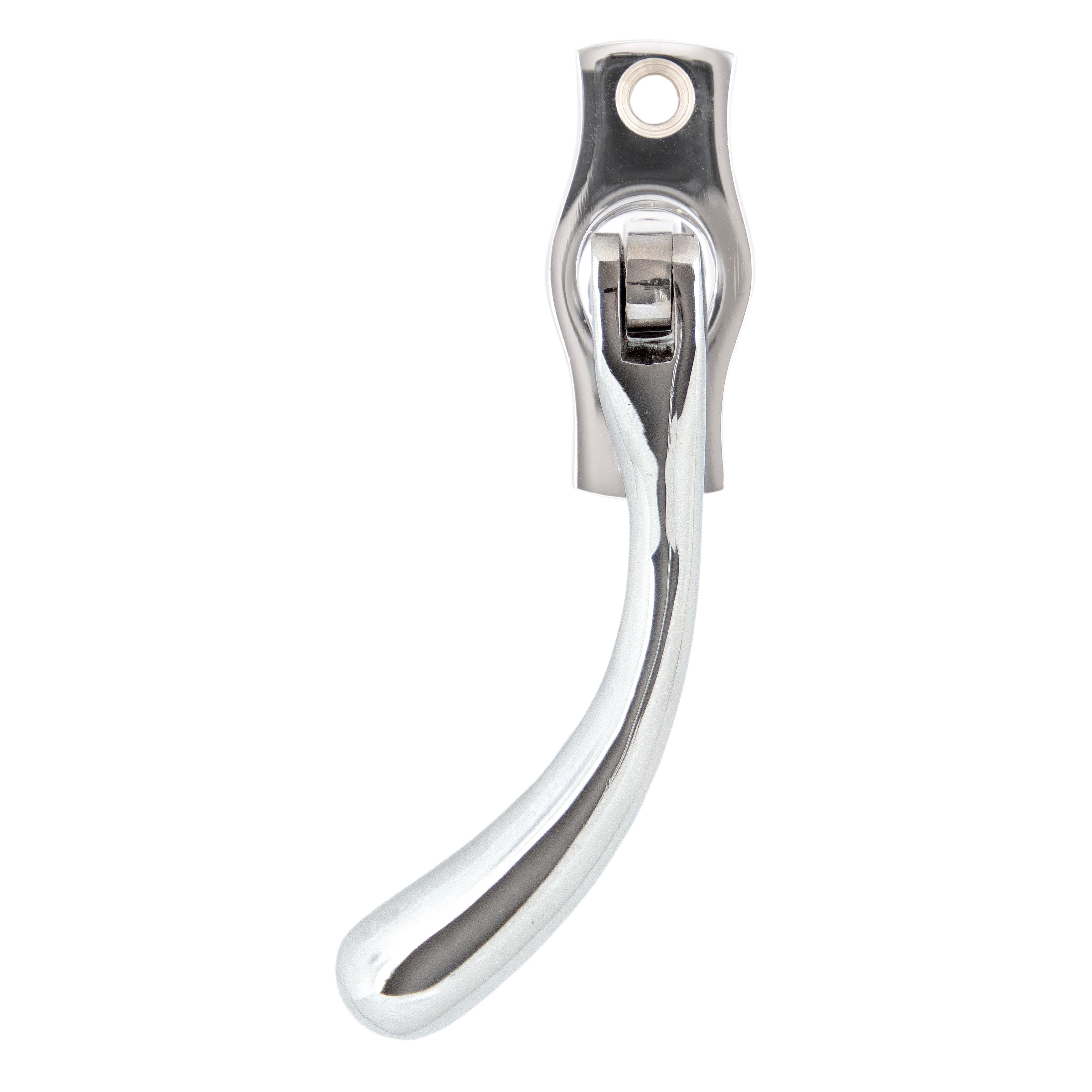 Polished Chrome Peardrop Espag - LH | From The Anvil - Espag. Fasteners - From The Anvil - Yester Home