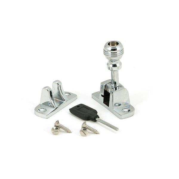 Polished Chrome Prestbury Brighton Fastener (Radiused) | From The Anvil-Fasteners-Yester Home