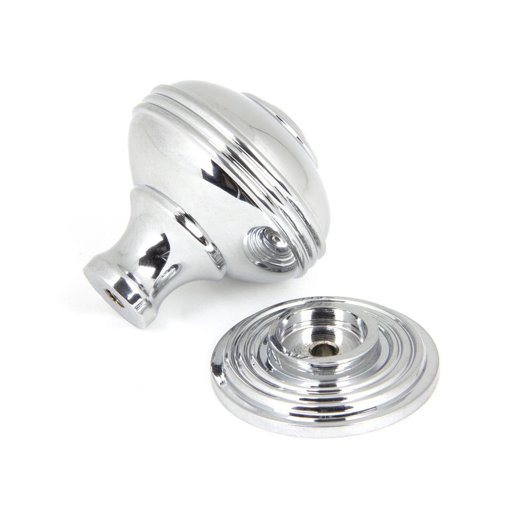 Polished Chrome Prestbury Cabinet Knob 38mm | From The Anvil - Cabinet Knobs - From The Anvil - Yester Home