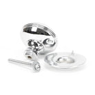 Polished Chrome Prestbury Centre Door Knob | From The Anvil - Centre Door Knobs - From The Anvil - Yester Home