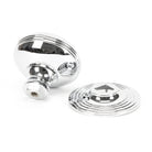 Polished Chrome Prestbury Centre Door Knob | From The Anvil-Centre Door Knobs-Yester Home
