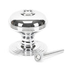 Polished Chrome Prestbury Centre Door Knob | From The Anvil - Centre Door Knobs - From The Anvil - Yester Home