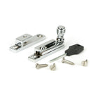 Polished Chrome Prestbury Quadrant Fastener - Narrow | From The Anvil - Quadrant Fasteners - From The Anvil - Yester Home