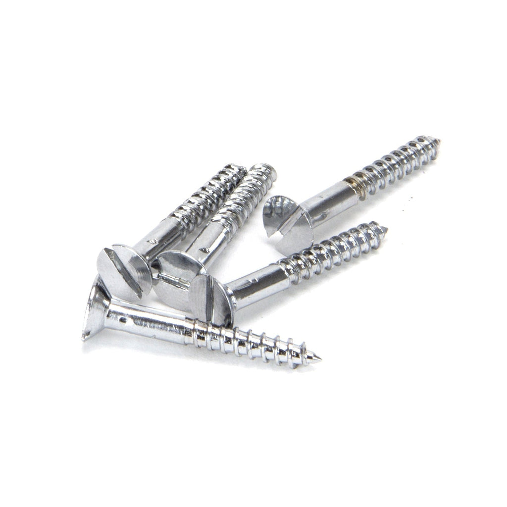 Polished Chrome Prestbury Sash Hook Fastener | From The Anvil-Sash Hook Fasteners-Yester Home