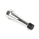 Polished Chrome Projection Door Stop | From The Anvil - Door Stops - From The Anvil - Yester Home