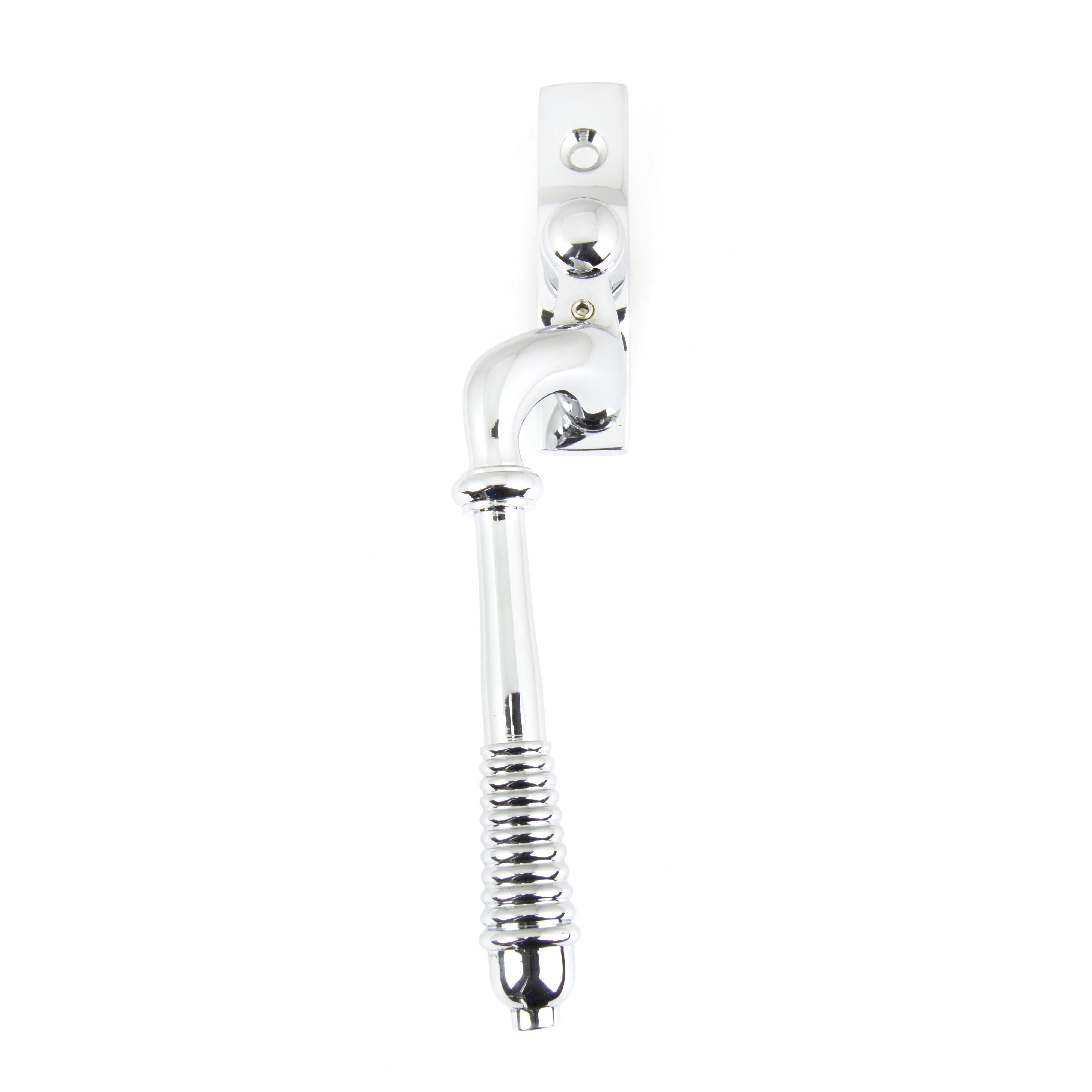Polished Chrome Reeded Espag - LH | From The Anvil - Espag. Fasteners - From The Anvil - Yester Home