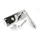 Polished Chrome Reeded Lever Bathroom Set | From The Anvil - Lever Bathroom - From The Anvil - Yester Home