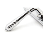 Polished Chrome Reeded Slimline Lever Espag. Lock Set | From The Anvil - Espagnolette - From The Anvil - Yester Home