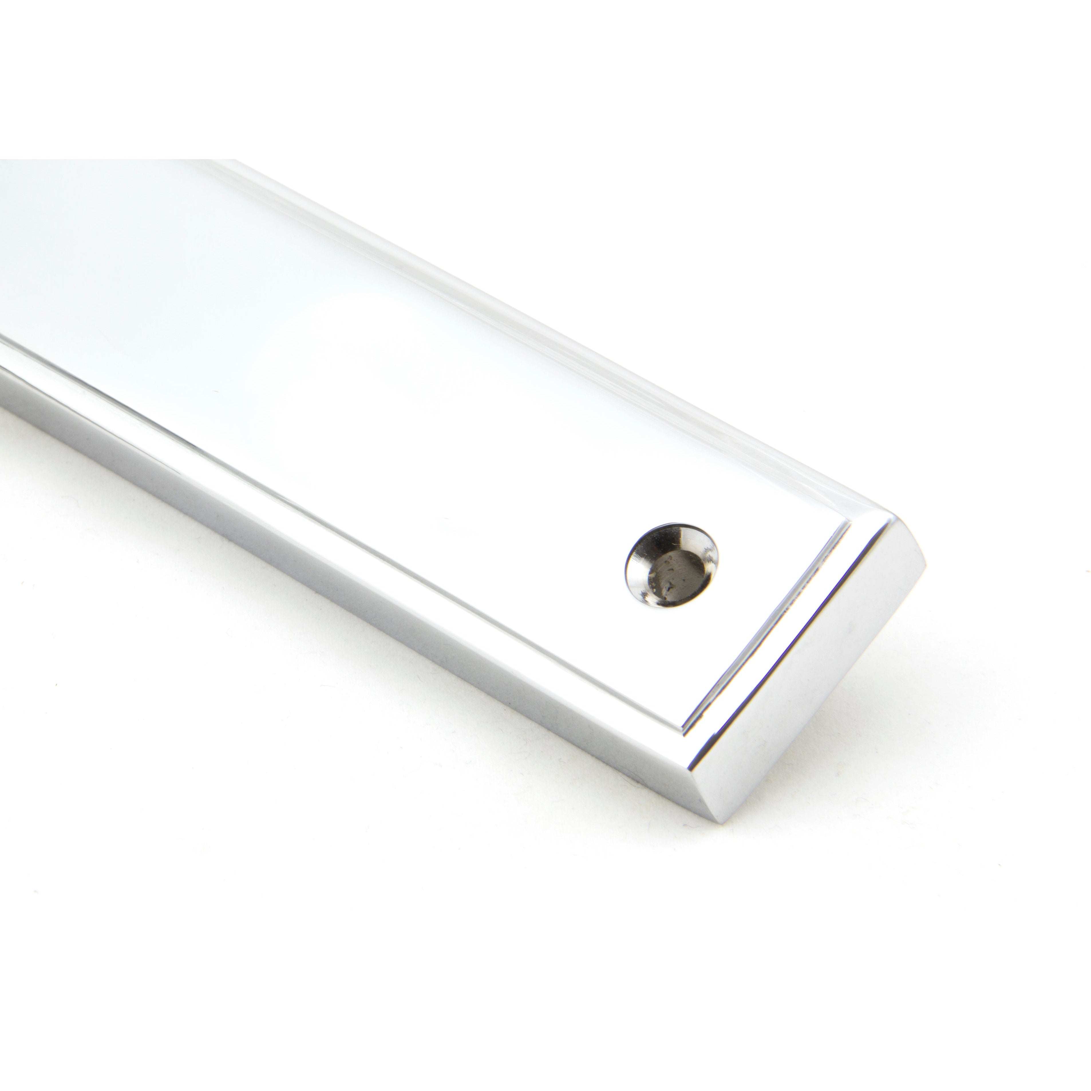 Polished Chrome Reeded Slimline Lever Latch Set | From The Anvil-Espagnolette-Yester Home