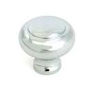 Polished Chrome Regency Cabinet Knob - Large - Cabinet Knobs - From The Anvil - Yester Home