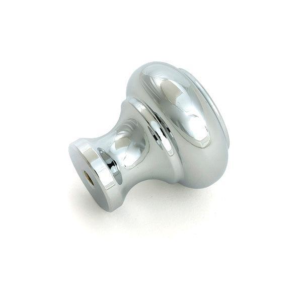 Polished Chrome Regency Cabinet Knob - Small - Cabinet Knobs - From The Anvil - Yester Home