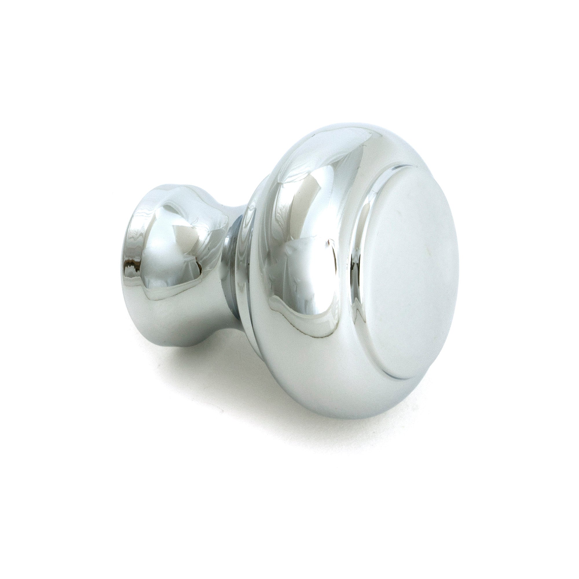 Polished Chrome Regency Cabinet Knob - Small - Cabinet Knobs - From The Anvil - Yester Home