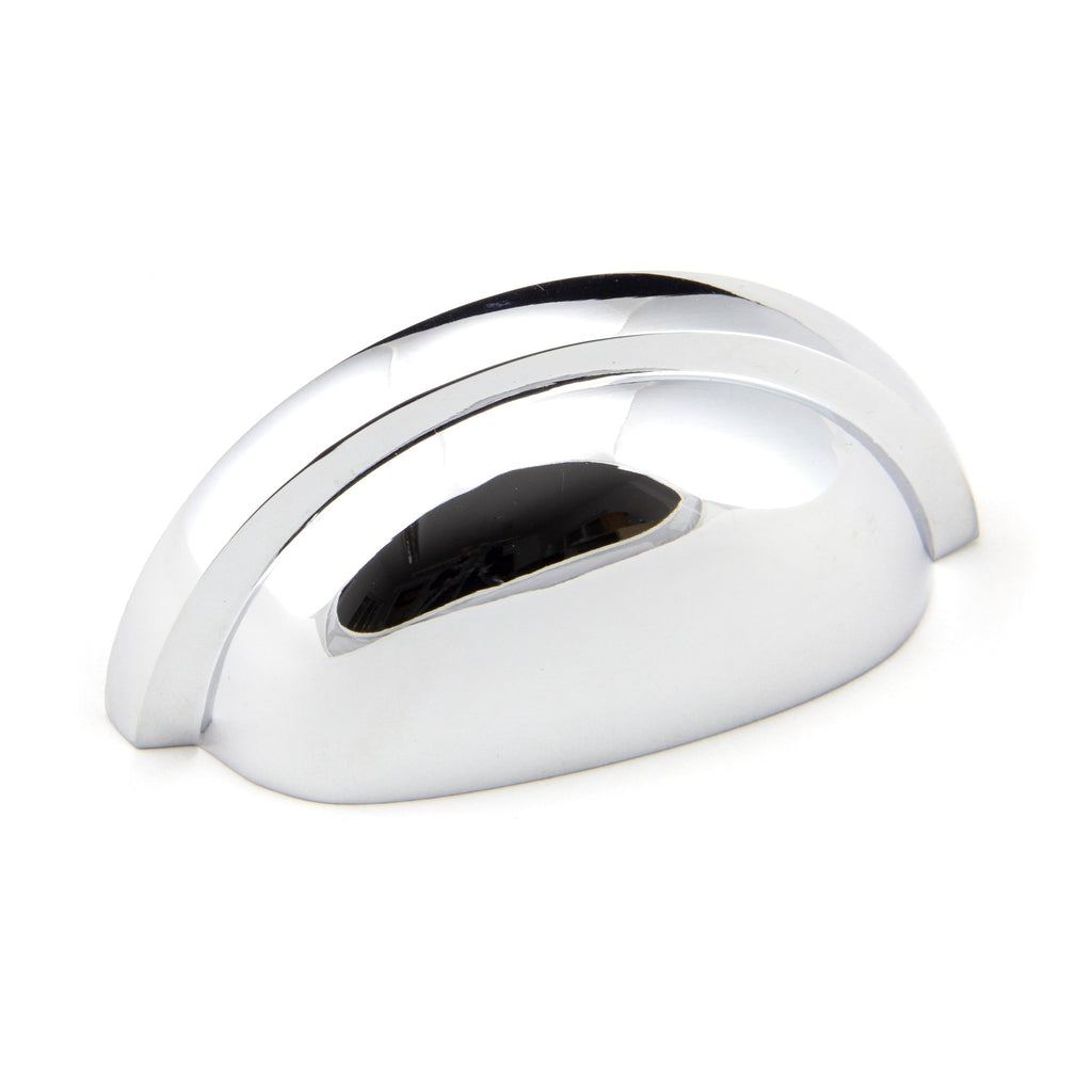 Polished Chrome Regency Concealed Drawer Pull | From The Anvil