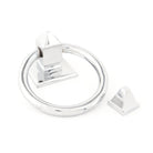 Polished Chrome Ring Door Knocker | From The Anvil - Bolt-Through Door Knockers - From The Anvil - Yester Home