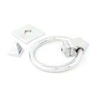 Polished Chrome Ring Door Knocker | From The Anvil - Bolt-Through Door Knockers - From The Anvil - Yester Home