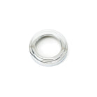 Polished Chrome Round Escutcheon (Art Deco) | From The Anvil-Escutcheons-Yester Home