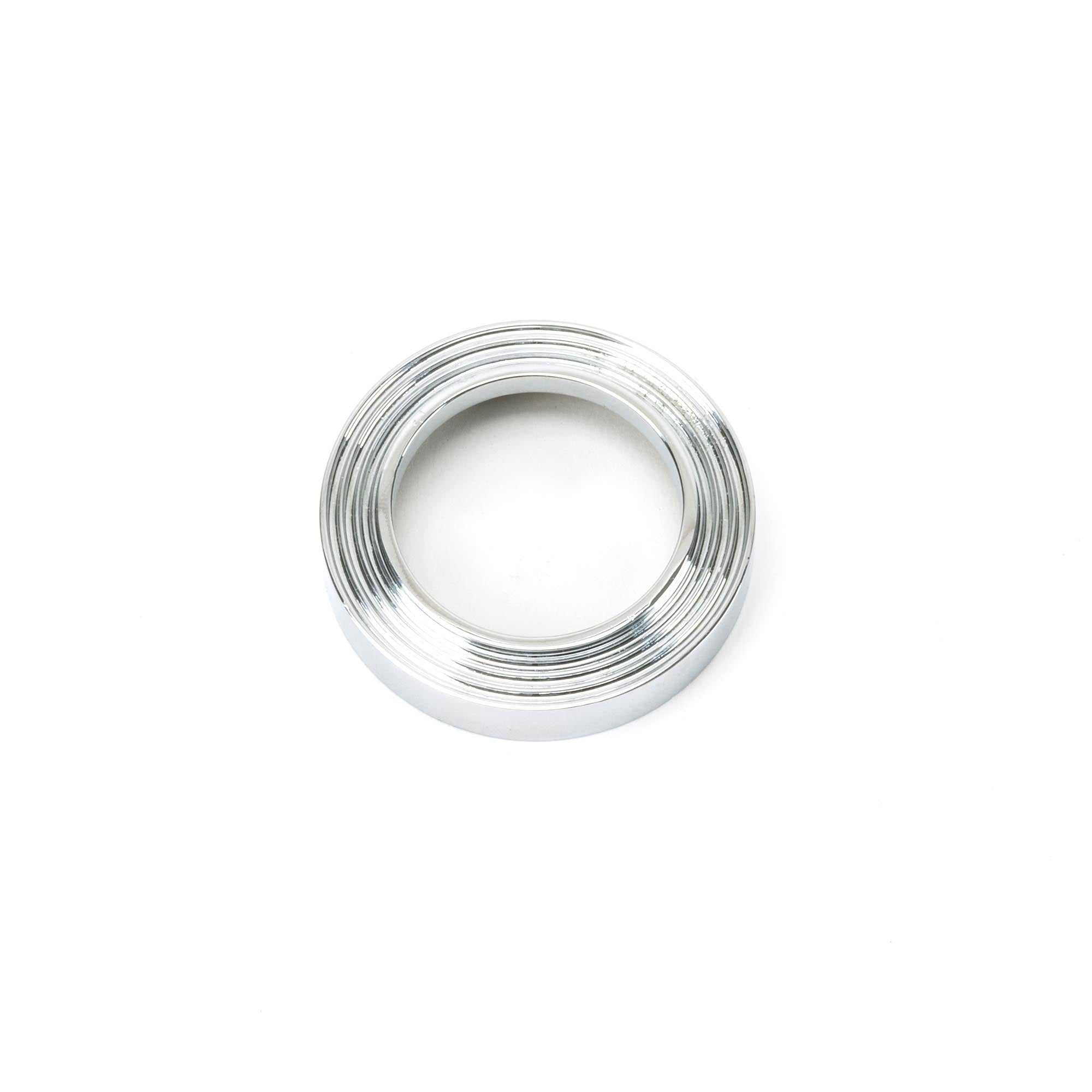 Polished Chrome Round Escutcheon (Beehive) | From The Anvil - Escutcheons - From The Anvil - Yester Home