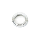 Polished Chrome Round Euro Escutcheon (Art Deco) | From The Anvil - Euro Escutcheons - From The Anvil - Yester Home