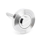 Polished Chrome Round Thumbturn Set (Beehive) | From The Anvil-Thumbturns-Yester Home