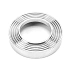 Polished Chrome Round Thumbturn Set (Beehive) | From The Anvil-Thumbturns-Yester Home