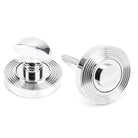 Polished Chrome Round Thumbturn Set (Beehive) | From The Anvil - Thumbturns - From The Anvil - Yester Home