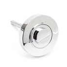 Polished Chrome Round Thumbturn Set (Plain) | From The Anvil-Thumbturns-Yester Home