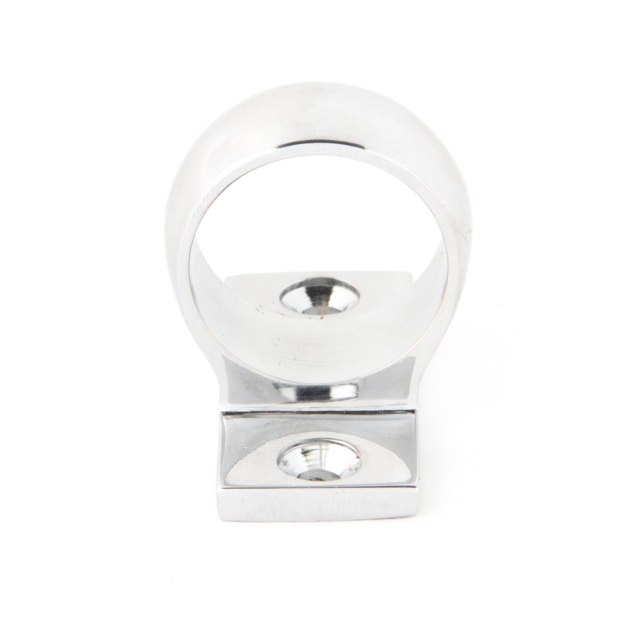 Polished Chrome Sash Eye Lift | From The Anvil - Sash Lifts - From The Anvil - Yester Home