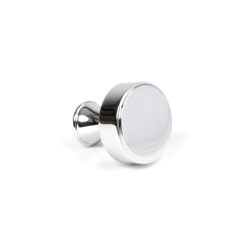 Polished Chrome Scully Cabinet Knob - 25mm | From The Anvil-Cabinet Knobs-Yester Home