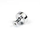 Polished Chrome Scully Cabinet Knob - 25mm | From The Anvil-Cabinet Knobs-Yester Home