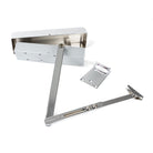 Polished Chrome Size 2-5 Door Closer & Cover | From The Anvil - Door Closer & Cover - From The Anvil - Yester Home