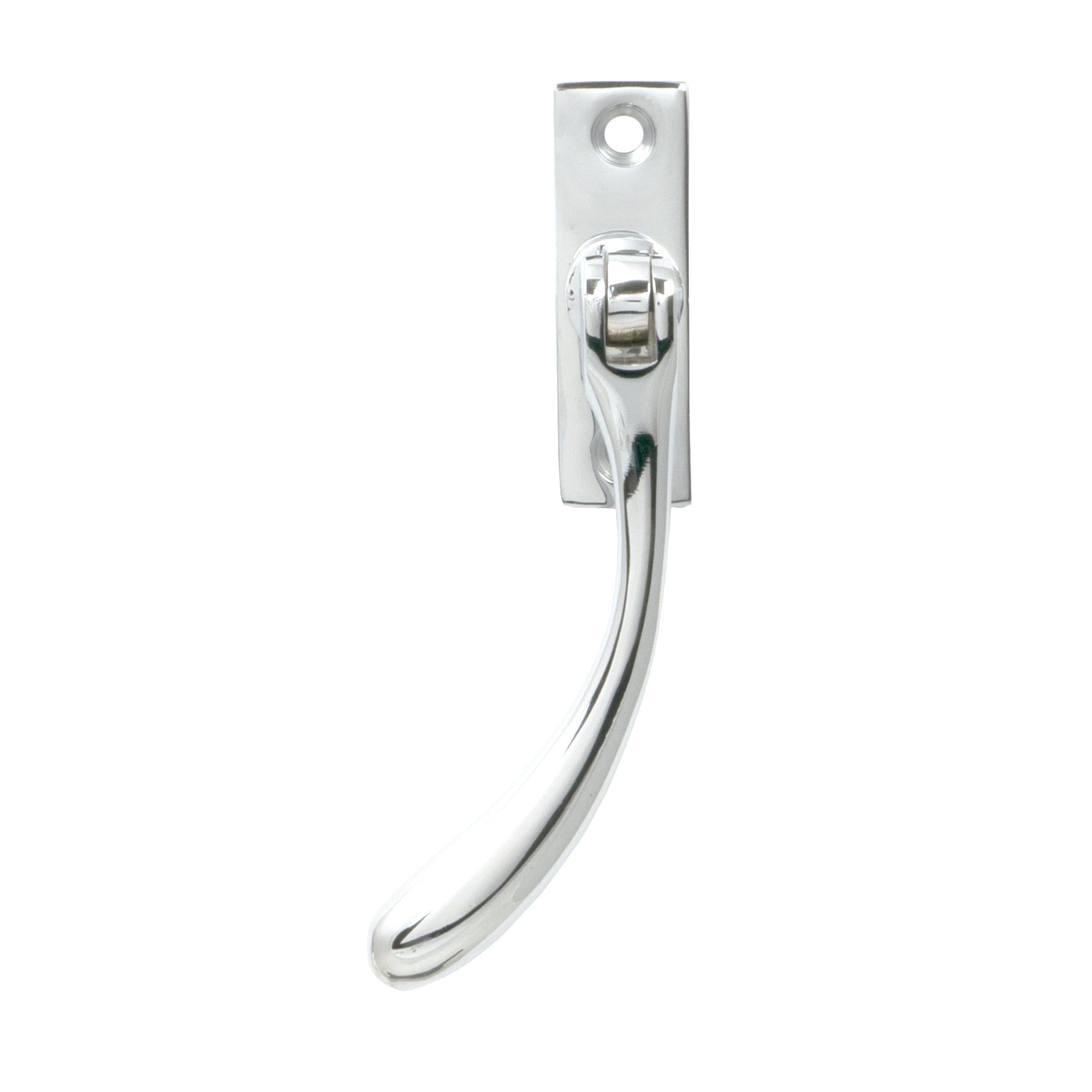 Polished Chrome Slim Peardrop Espag - LH | From The Anvil - Espag. Fasteners - From The Anvil - Yester Home