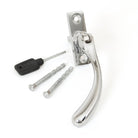 Polished Chrome Slim Peardrop Espag - LH | From The Anvil-Espag. Fasteners-Yester Home