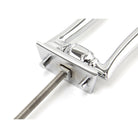 Polished Chrome Slimline Art Deco Door Knocker | From The Anvil - Bolt-Through Door Knockers - From The Anvil - Yester Home