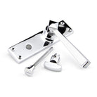 Polished Chrome Straight Lever Bathroom Set | From The Anvil - Lever Bathroom - From The Anvil - Yester Home