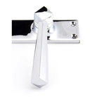 Polished Chrome Straight Lever Latch Set | From The Anvil - Lever Latch - From The Anvil - Yester Home