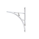 Polished Chrome Tyne Shelf Bracket (260mm x 200mm) | From The Anvil - Shelf Brackets - From The Anvil - Yester Home