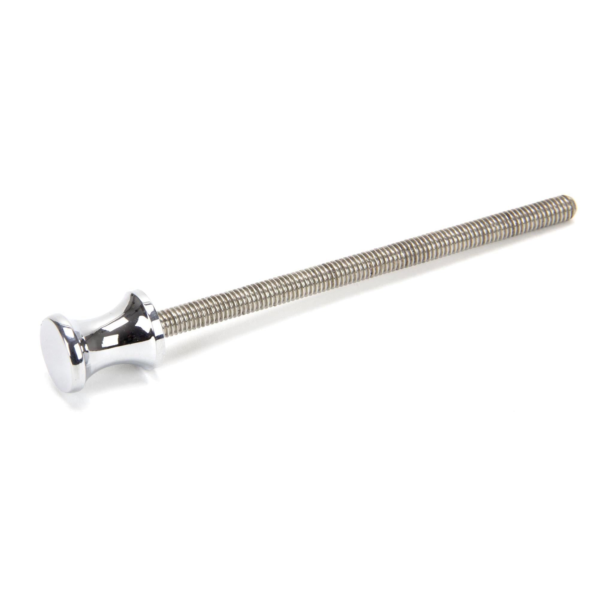 Polished Chrome ended SS M6 110mm Threaded Bar | From The Anvil - Screws & Bolts - From The Anvil - Yester Home