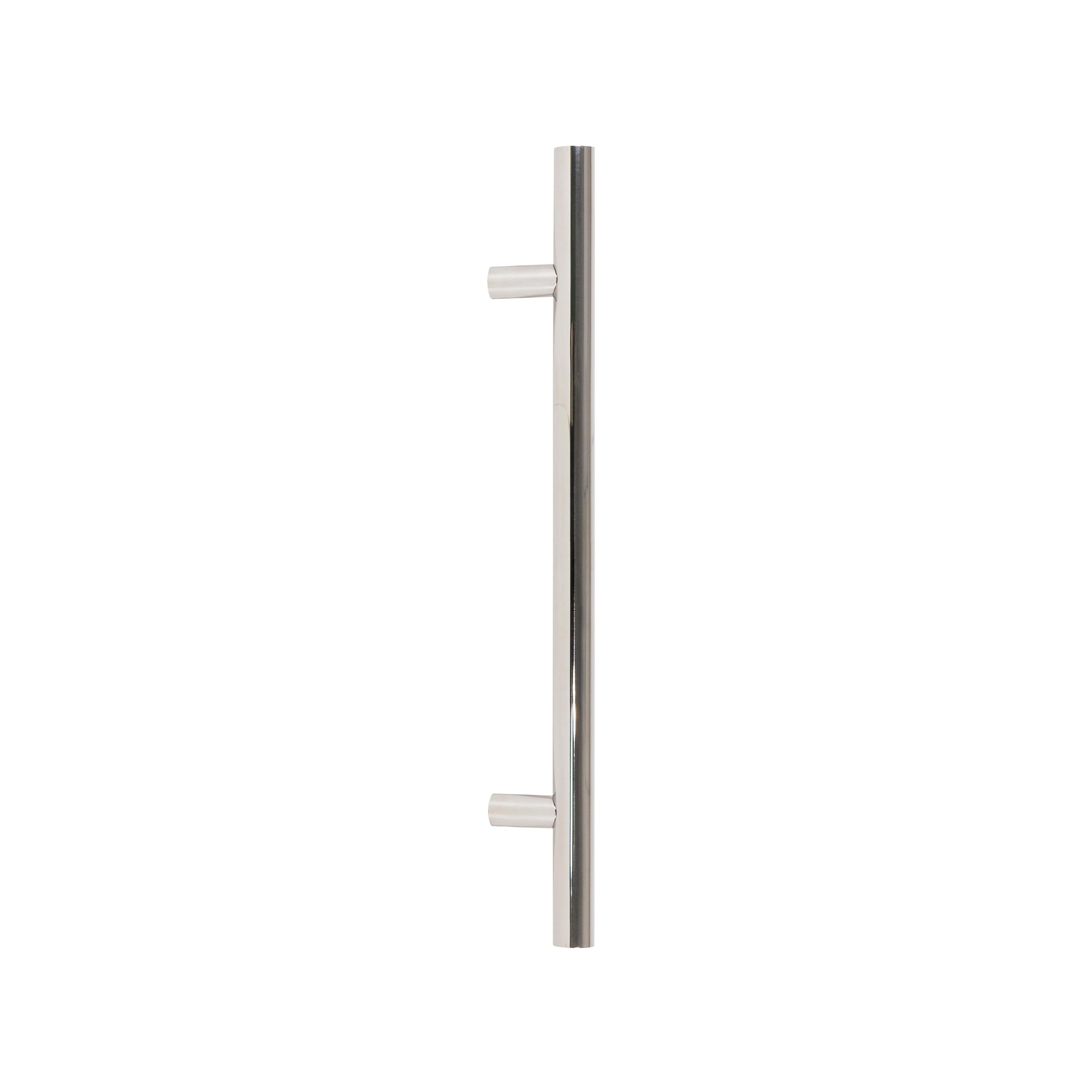 Polished Marine SS (316) 0.6m T Bar Handle B2B Fix 32mm Ø | From The Anvil - Door Pull Handles - From The Anvil - Yester Home
