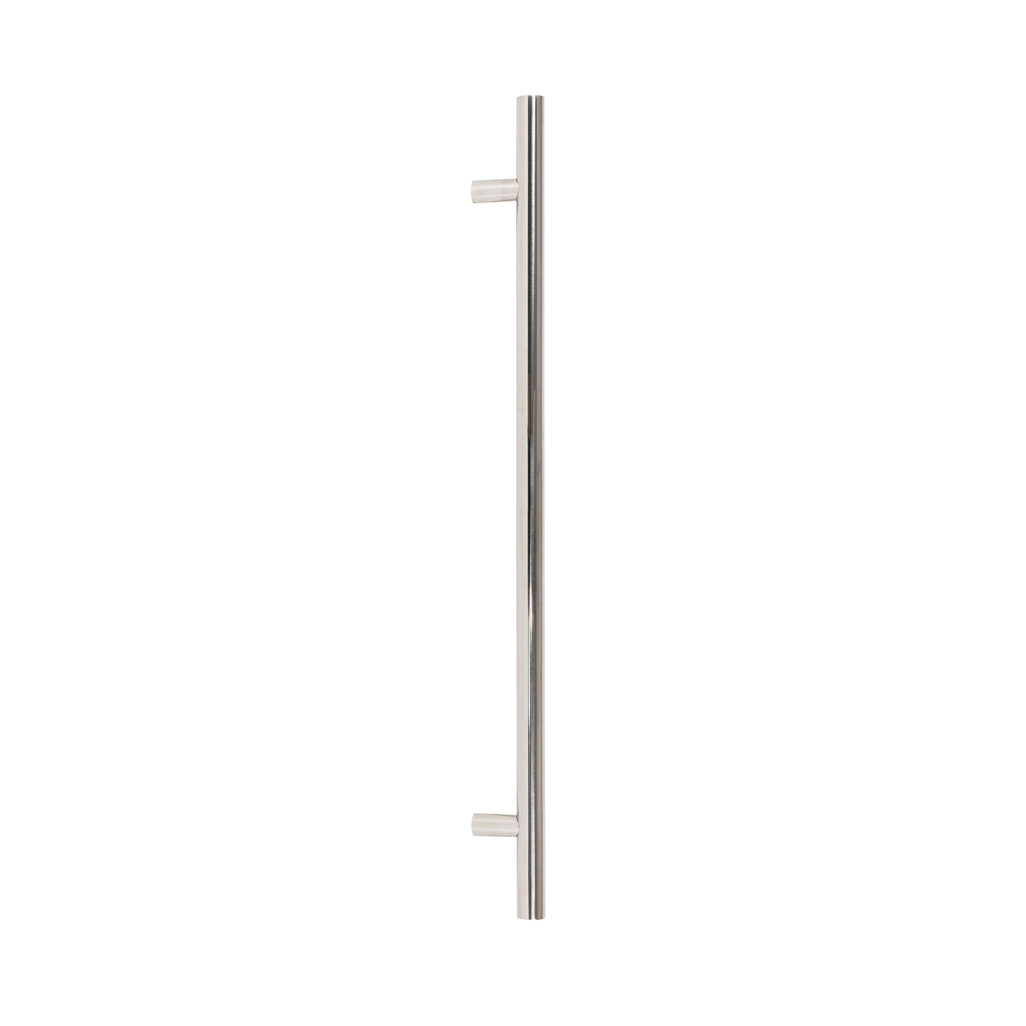 Polished Marine SS (316) 0.9m T Bar Handle Bolt Fix 32mm Ø | From The Anvil - Door Pull Handles - From The Anvil - Yester Home