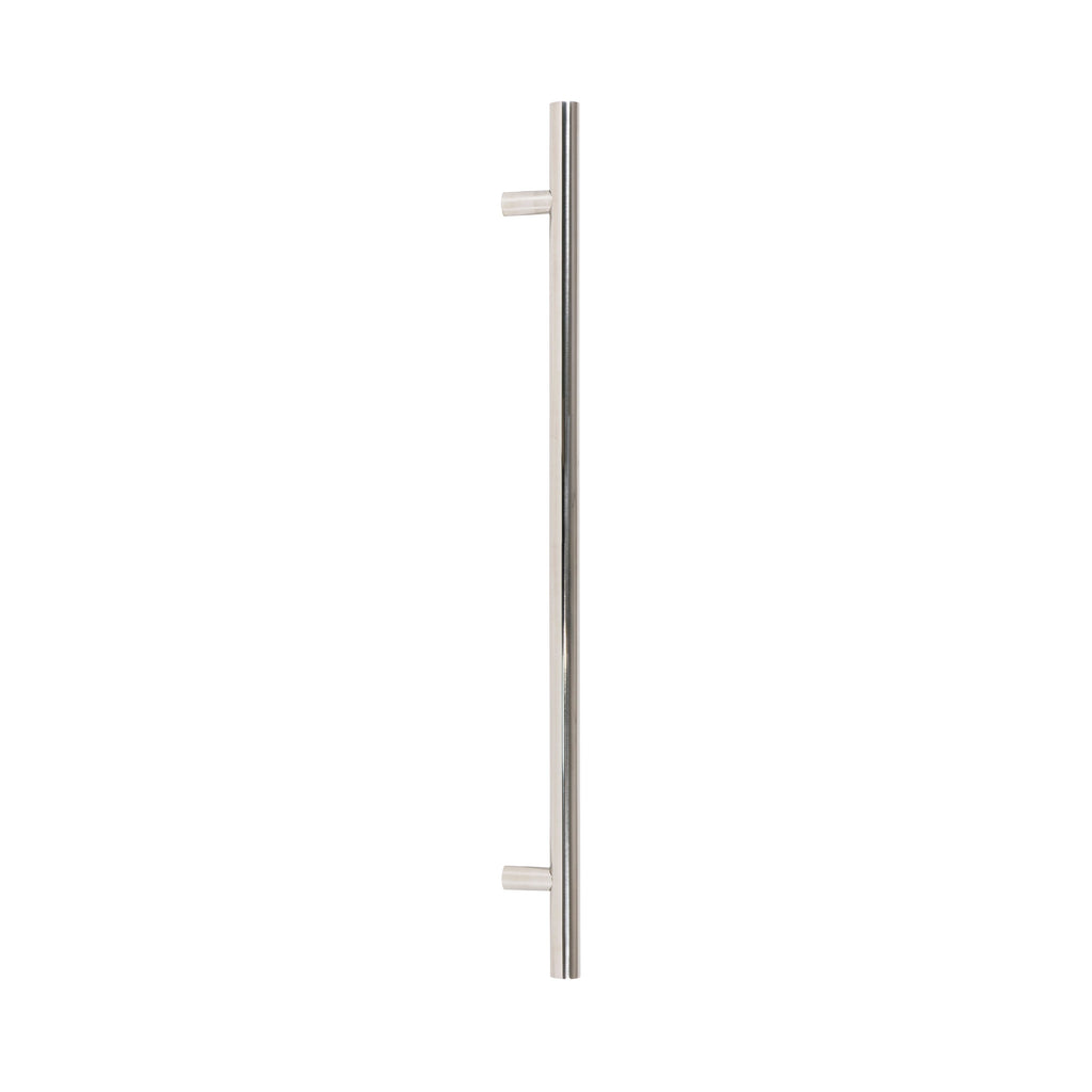 Polished Marine SS (316) 0.9m T Bar Handle Bolt Fix 32mm Ø | From The Anvil-Pull Handles-Yester Home