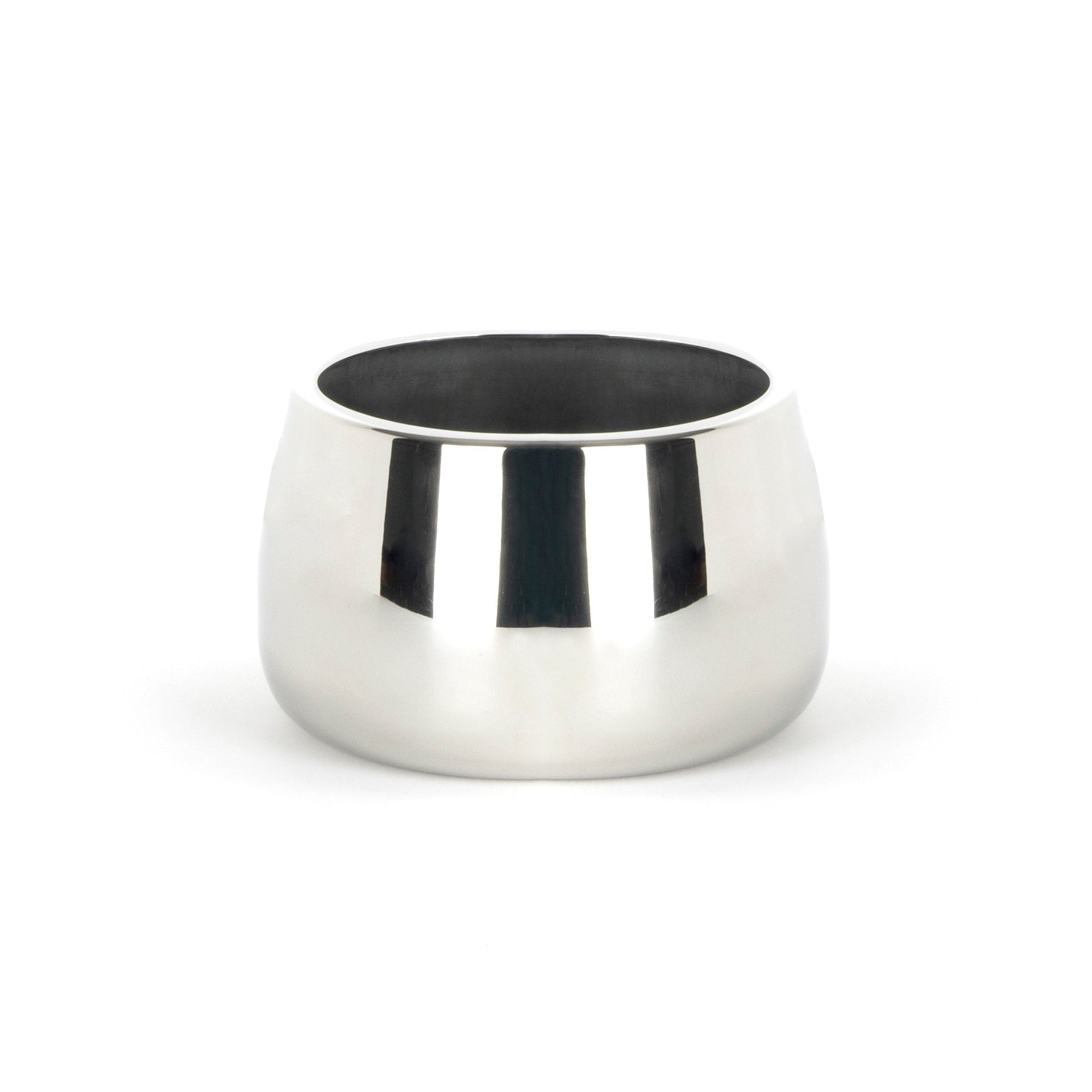 Polished Marine SS (316) 12.5cm Hepworth Pot | From The Anvil-Plant Pots-Yester Home