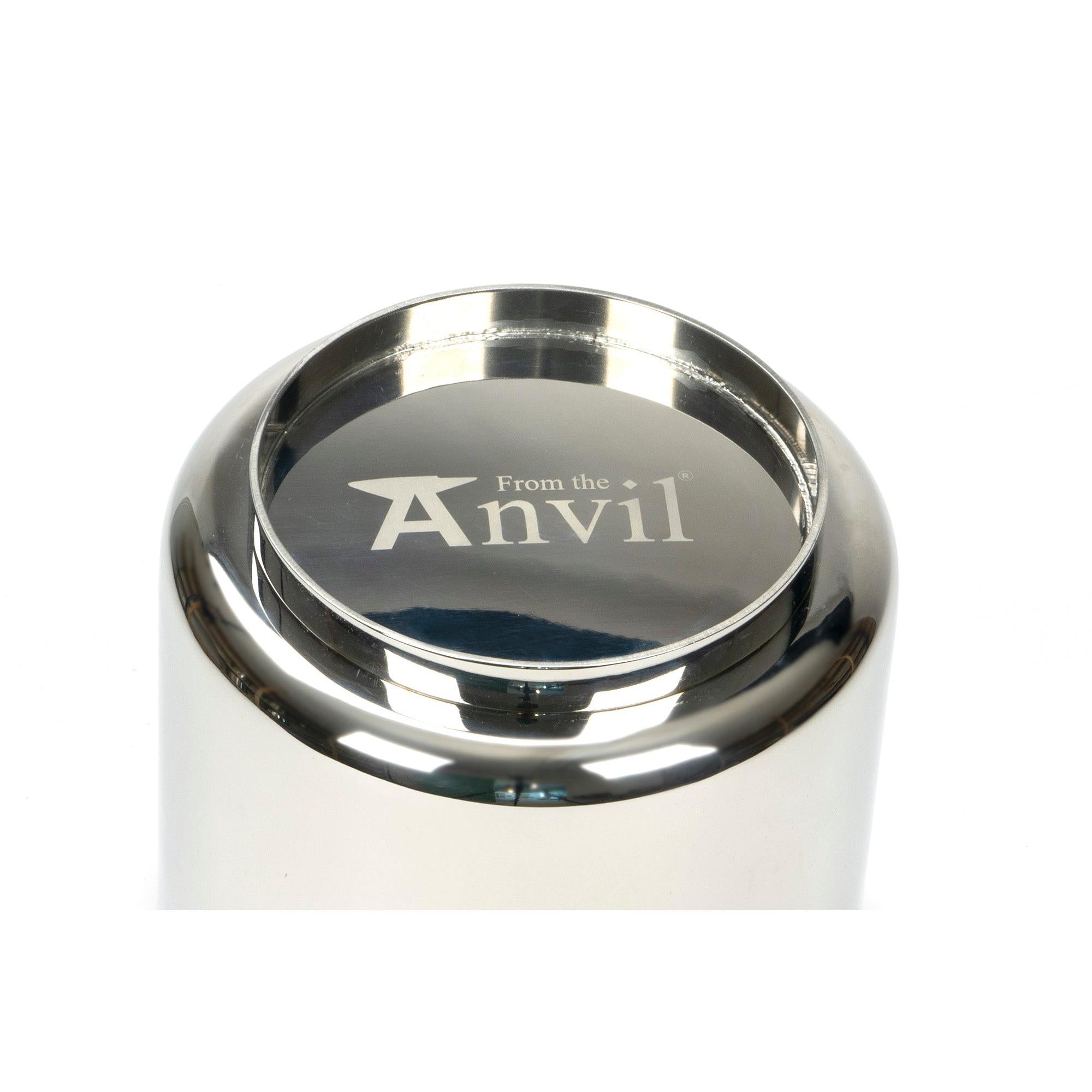 Polished Marine SS (316) 12.5cm Newlyn Pot | From The Anvil - Plant Pots - From The Anvil - Yester Home
