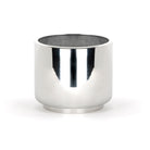 Polished Marine SS (316) 12.5cm Newlyn Pot | From The Anvil-Plant Pots-Yester Home