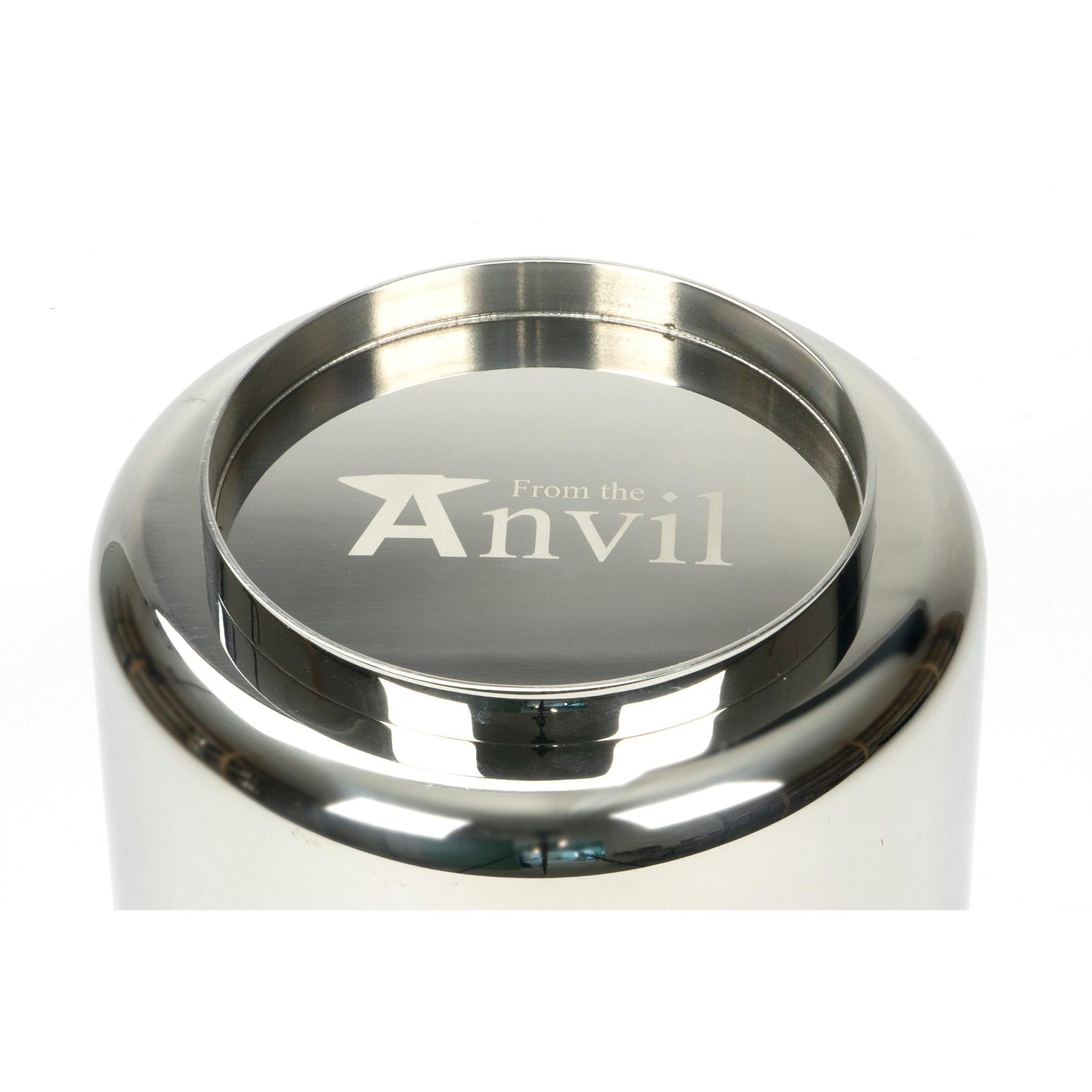 Polished Marine SS (316) 16cm Newlyn Pot | From The Anvil - Plant Pots - From The Anvil - Yester Home