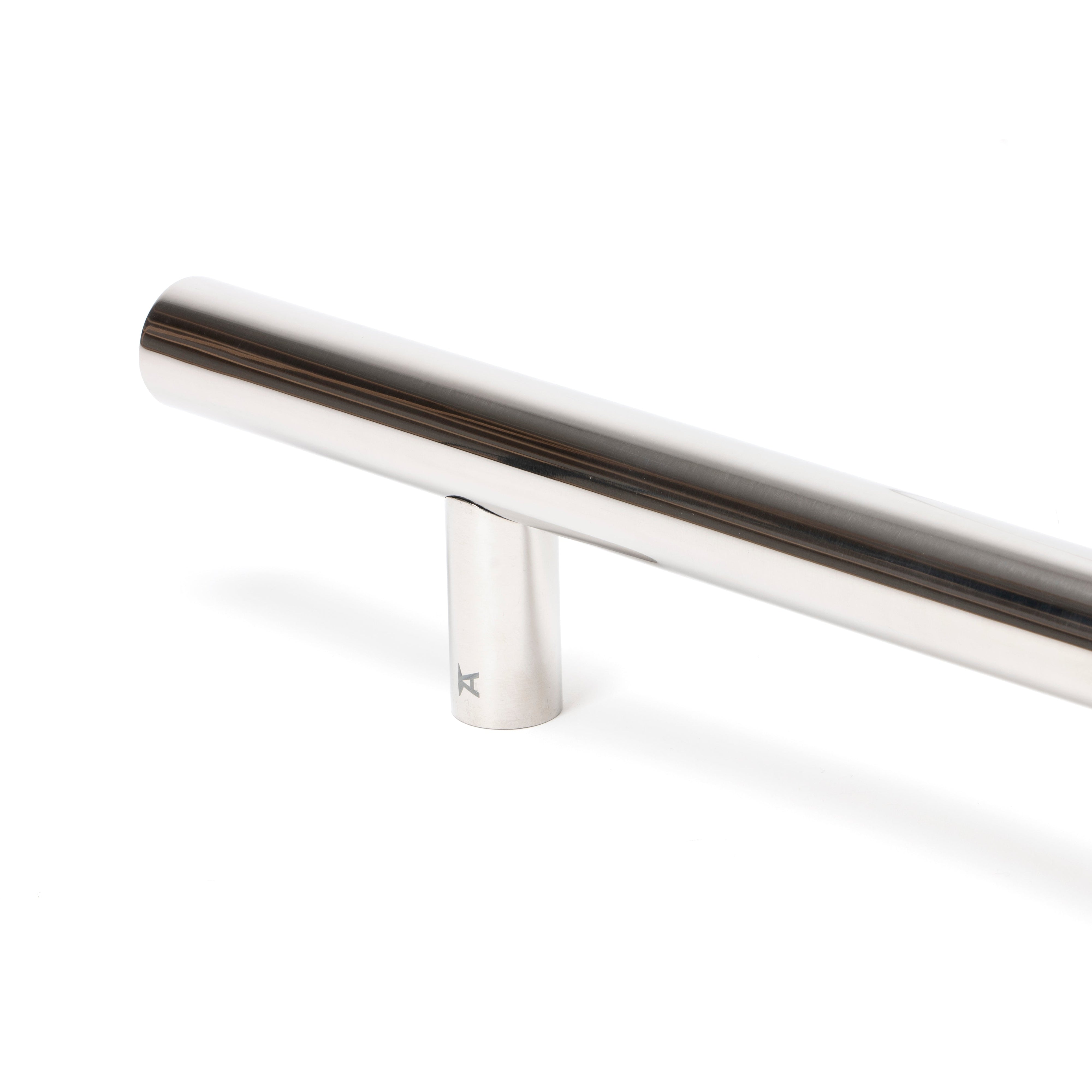 Polished Marine SS (316) 1.2m T Bar Handle B2B Fix 32mm Ø | From The Anvil-Pull Handles-Yester Home