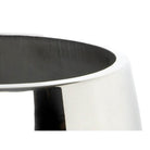 Polished Marine SS (316) 28cm Hepworth Pot (Drainage holes) | From The Anvil-Plant Pots-Yester Home