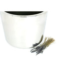 Polished Marine SS (316) 28cm Newlyn Pot | From The Anvil - Plant Pots - From The Anvil - Yester Home